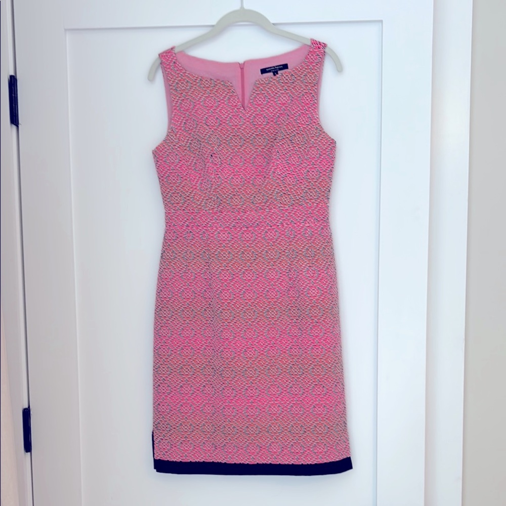 Pink Textured fitted Sheath Dress by Nanette Lepore sz 6